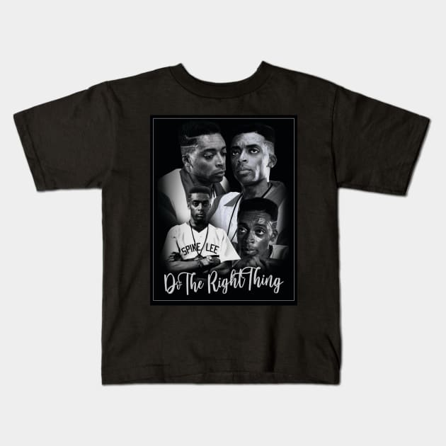 SPIKE LEE / DO THE RIGHT THING - RETRO Kids T-Shirt by Jey13